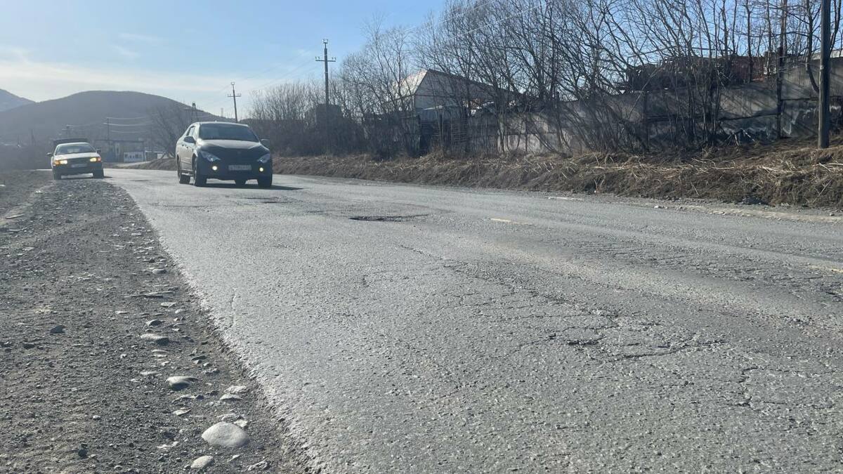 Более полутора километров дороги по Восточному шоссе отремонтируют в столице Камчатки